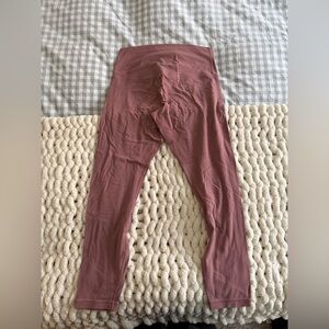 lululemon pink align leggings 7/8